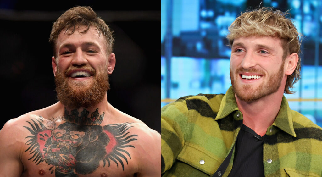 UFC Star Conor McGregor Hypes Possible Logan Paul Showdown