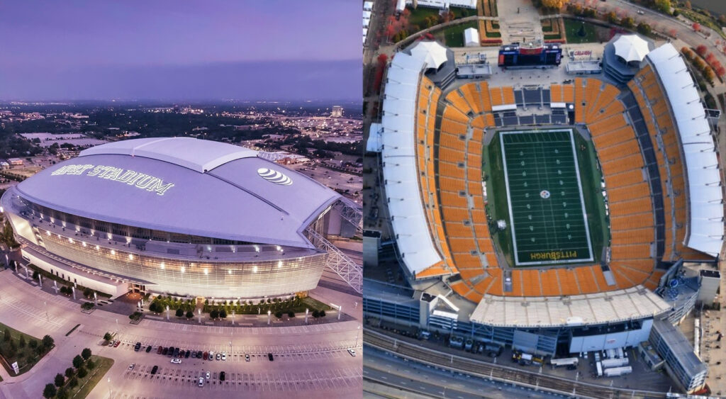 All Indoor and Outdoor NFL Stadiums 