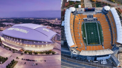 All Indoor and Outdoor NFL Stadiums