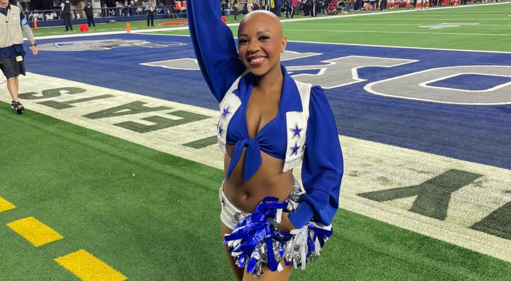 Cowboys Cheerleader Armani Latimer