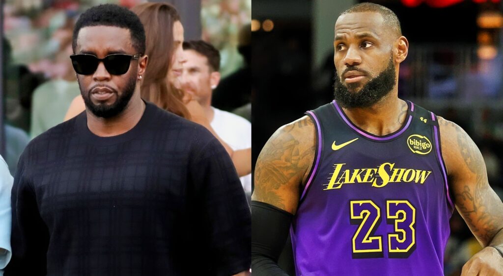 Los fanáticos de la NBA relacionan la ausencia de LeBron James con Diddy