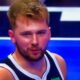 Social media users identified Luka Doncic's trash talking to the refs