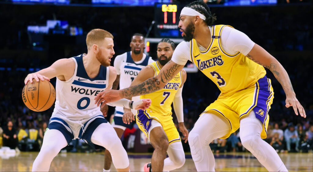 Minnesota Timberwolves vs. Los Angeles Lakers game preview with lineup and injury details