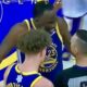 Draymond Green engaged in trash talk