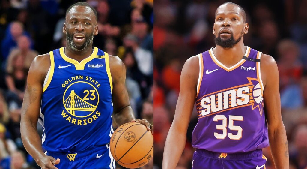 Draymond Green referred to Phoenix Suns star Kevin Durant as "Bro Next Door"