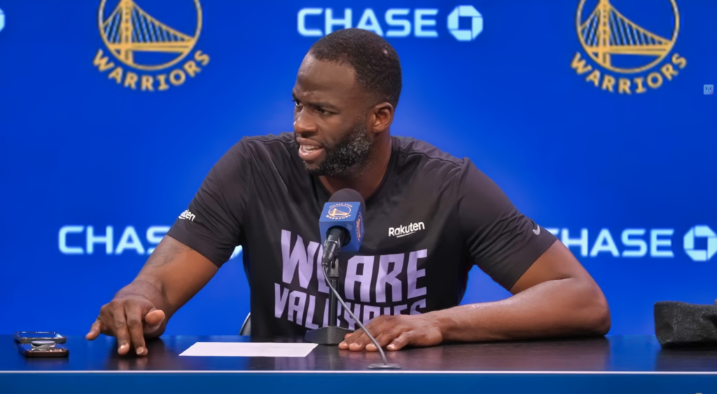 Draymond Green at post-game presser 