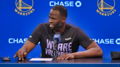 Draymond Green at post-game presser