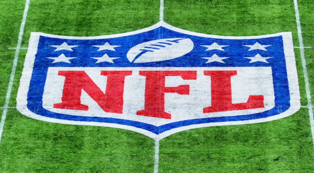 NFL logo shown on field. Teddy Bridgewater wants to return to the league.