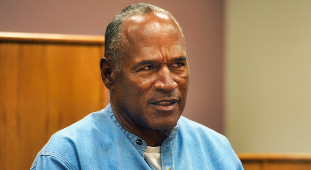 OJ Simpson in prison uniform