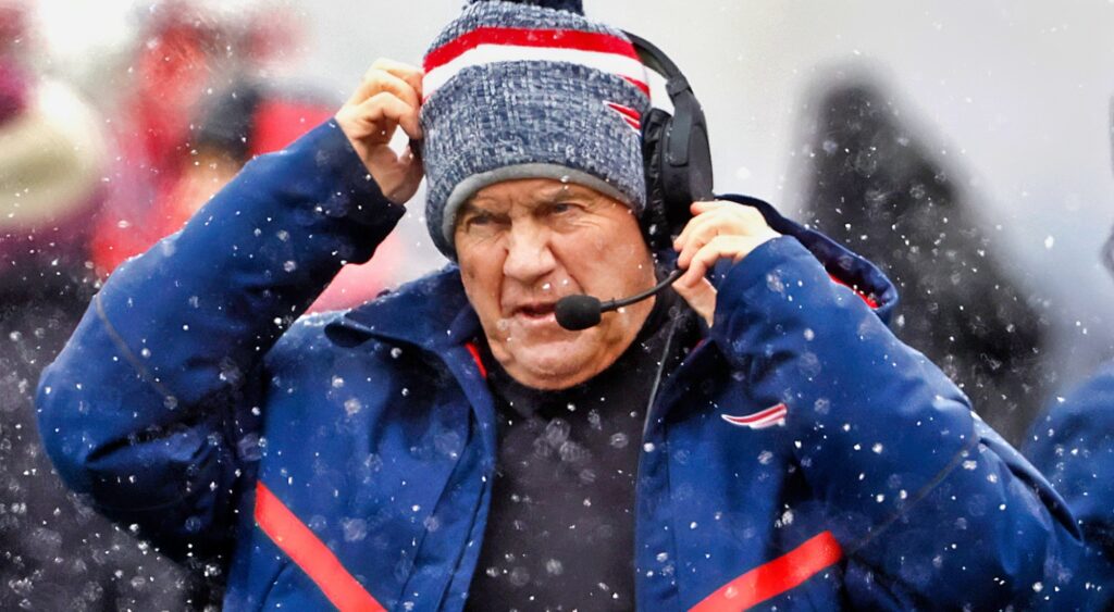 Bill Belichick coaching