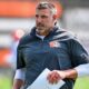 Mike Vrabel in Browns gear