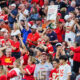 Kansas City Chiefs fans in stands