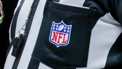 Photo of NFL referee;s\\'s pocket for article on Jim Tunney