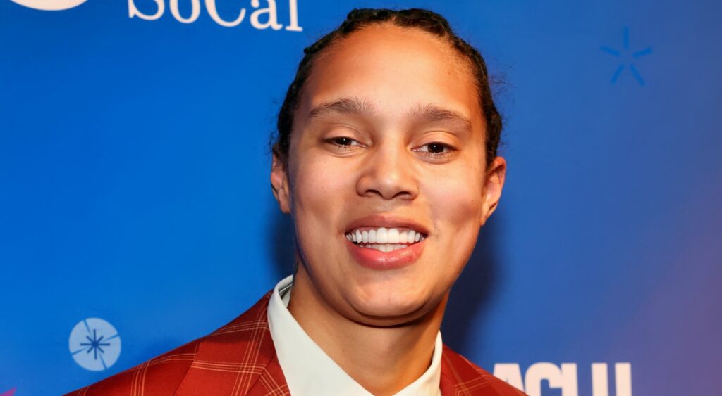 Brittney Griner smiling