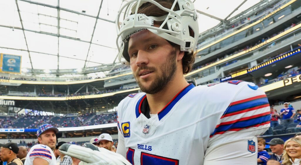 Josh Allen in uniform