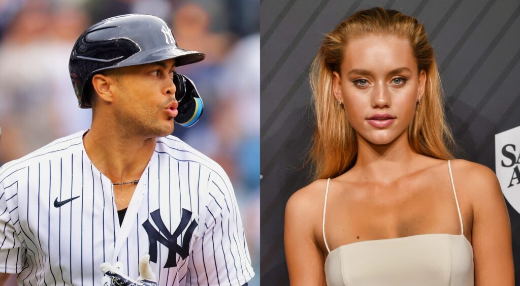 Giancarlo Stanton and Chase Carter