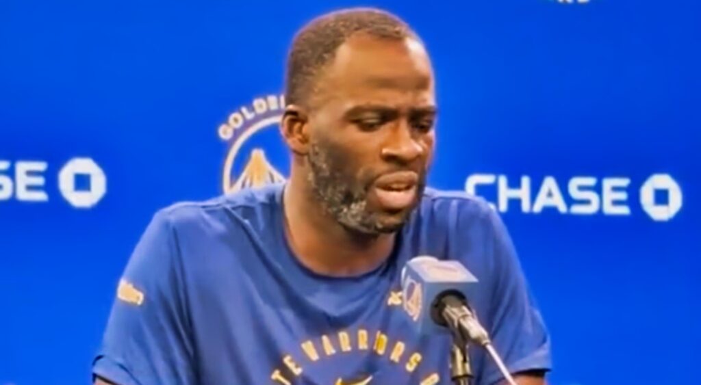 Draymond Green addressed his trash talking on Buddy Hield