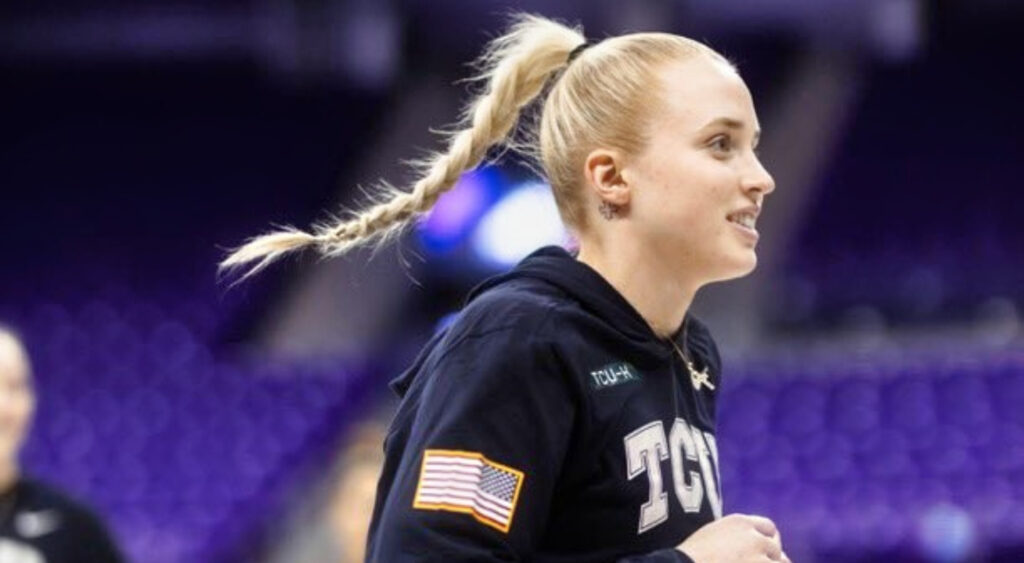 Hailey Van Lith Has Social Media Wanting To Attend TCU Games After Photo of Her Warming Up Goes Viral