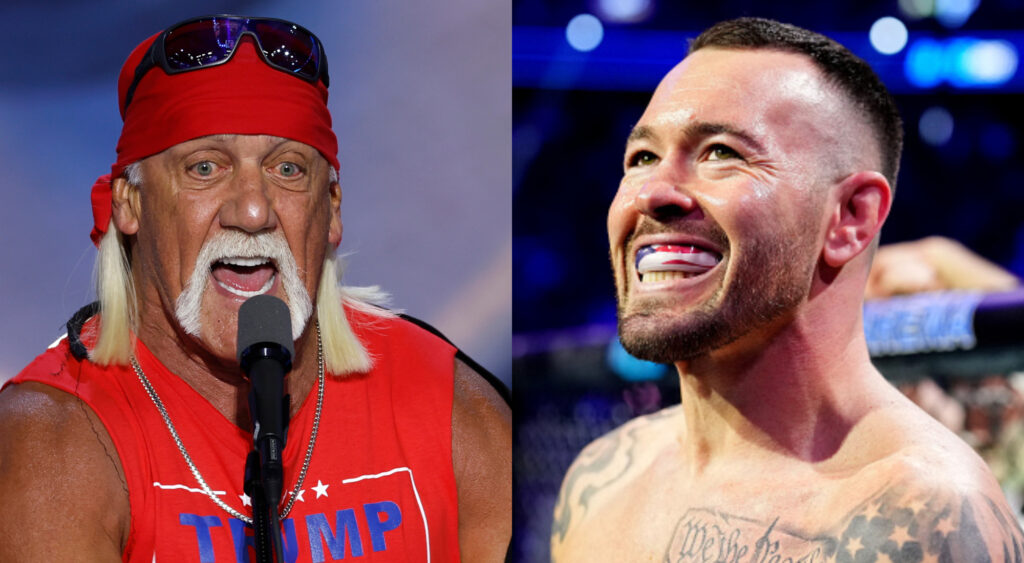 Hulk Hogan Backs Colby Covington