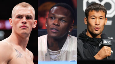 Israel Adesanya backs Ian Garry against Shavkat Rakhmonov