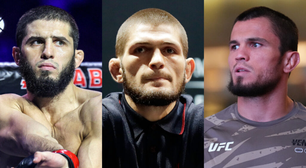 Khabib Nurmagomedov feels pressure ahead of Islam Makhachev and Umar Nurmagomedov fights