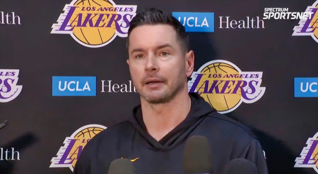 JJ Redick, Lakers Head Coach, Outlines Dorian Finney-Smith’s Role, Emphasizing His Defensive Prowess and Key Contributions to the Team