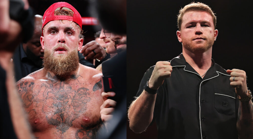 Jake Paul dismisses Canelo Alvarez 