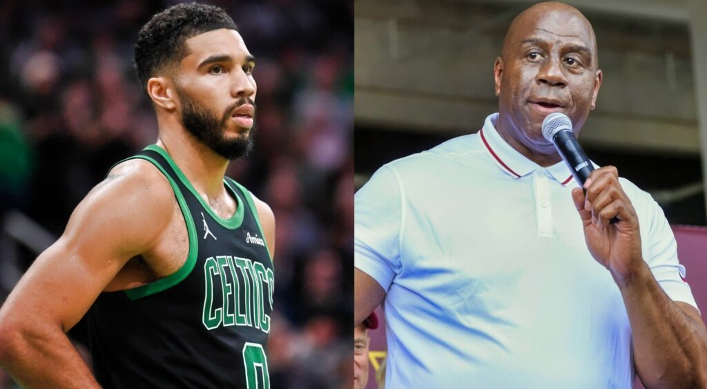 Jayson Tatum's agent responds to Magic Johnson's claim