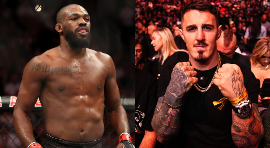 Jon Jones wants to fight Tom Aspinall