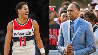 Jordan Poole brushes off Stephen A. Smith's criticism, calling it "barbershop talk" and refusing to take the ESPN pundit's words seriously