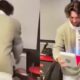 Photos of Josh Allen showing off Christmas gift