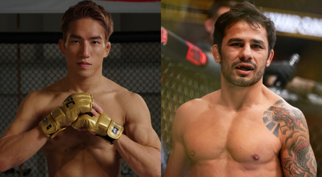 Kai Asakura and Alexandre Pantoja Comparison