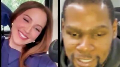 Kevin Durant flirted with Kay Adams