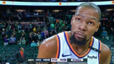 Suns star Kevin Durant perfectly captures the overwhelming chaos of NBA Christmas, leaving fans and players in awe