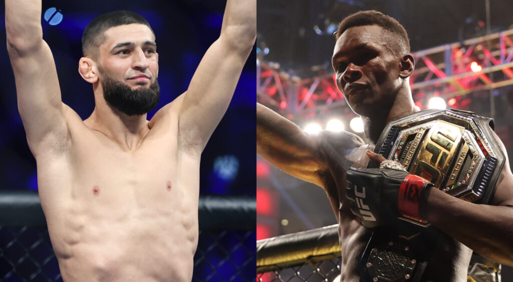 Israel Adesanya Wants to face Khamzat Chimaev