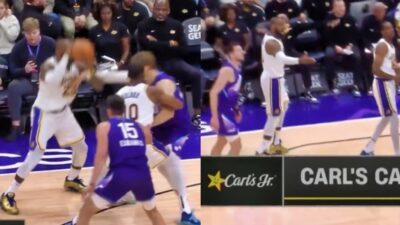 Refs didn’t call for foul on LeBron James several times during the Lakers vs. Jazz game