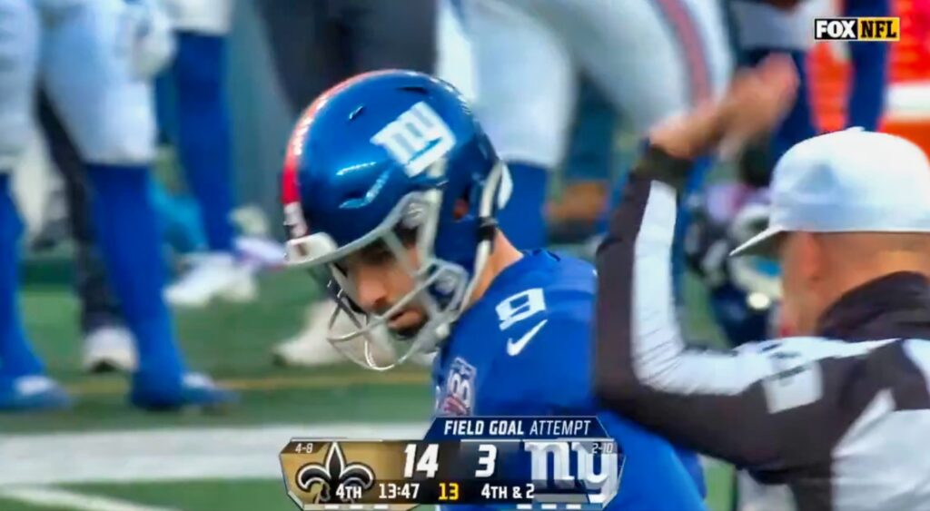 New York Giants vs. New Orleans Saints on FOX.