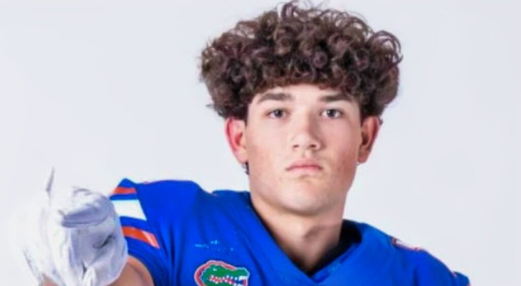 Anthony Rubio in his Gators uniform.