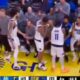 PJ Washington hitting Stephen Curry's celebration