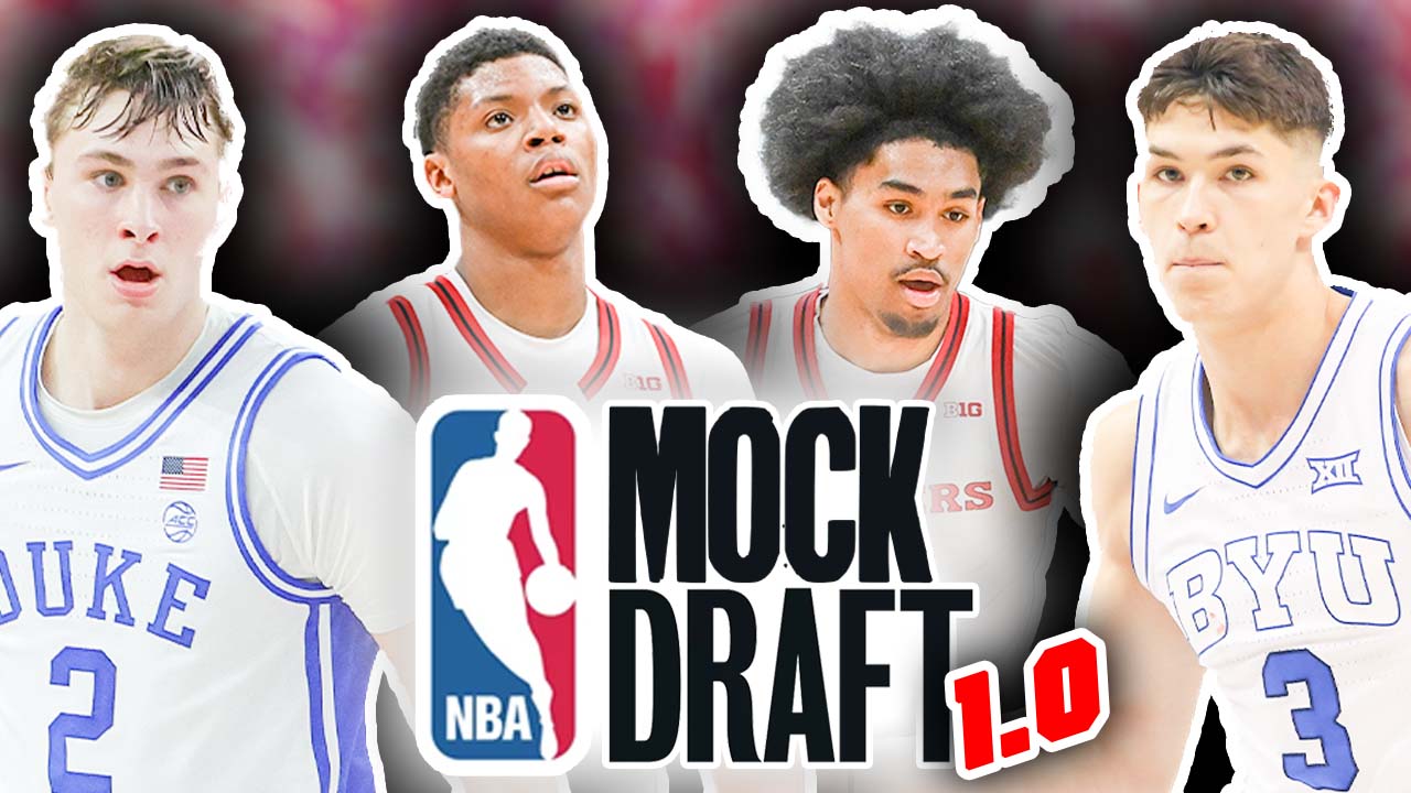 2025 NBA FirstRound Mock Draft For All 30 Picks! 1.0! (CAPTURE THE FLAGG!)