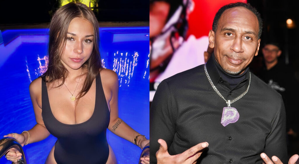 OF Adult Star Sophie Rain Drops A 3-Word Truth Bomb On Stephen A. Smith After He Went Off On Her