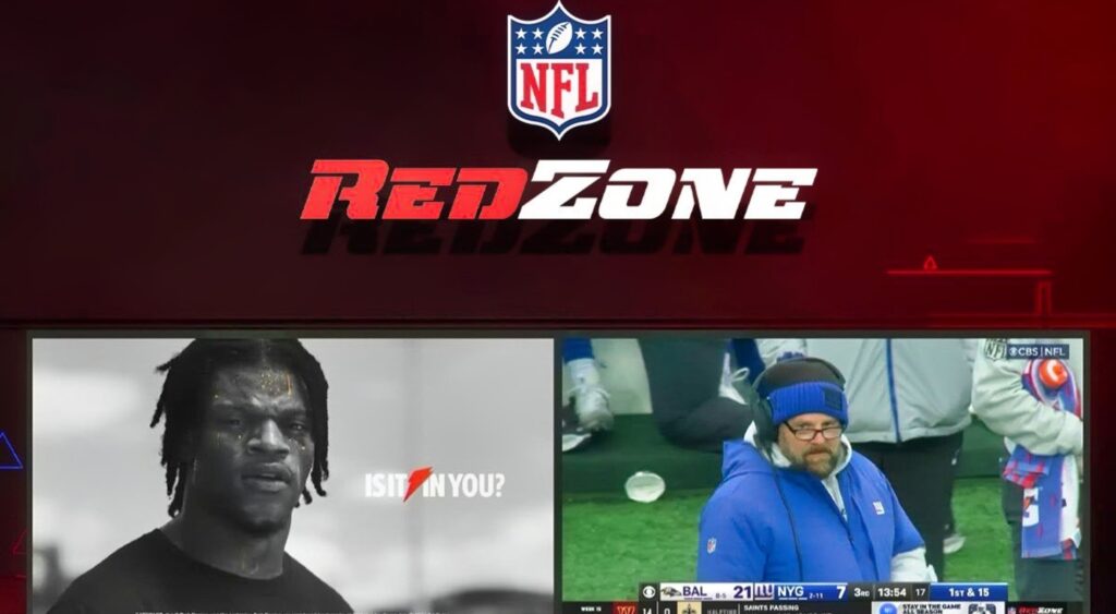 NFL RedZone commercial