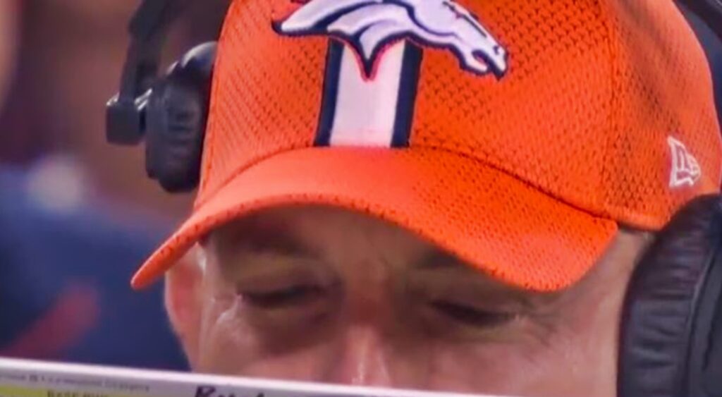 Top of Sean Payton's face