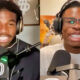 Photos of Shedeur Sanders and Travis Hunter smiling