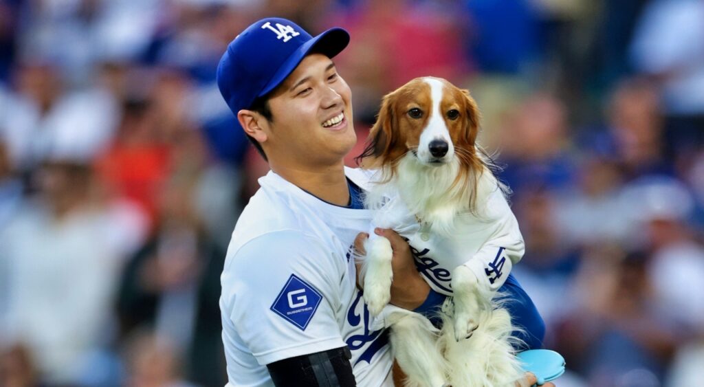 MLB Fans Lash Out At League For Their Mini-Game Video On Shohei Ohtani's Dog