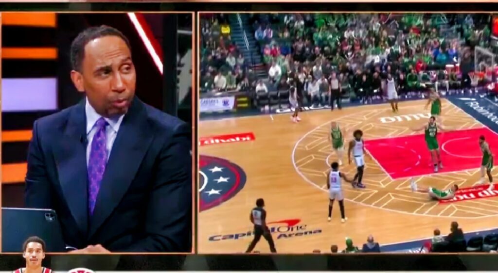 Stephen A. Smith criticized Jordan Poole for his mistake