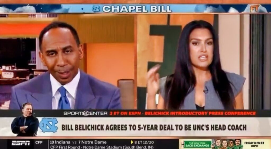 Stephen A. Smith and Molly Qerim