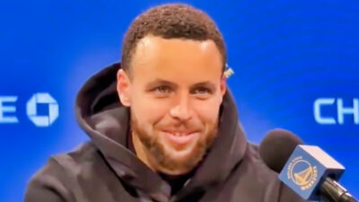 Stephen Curry had a funny reaction to Klay Thompson nearing Reggie Miller on the all-time 3PM list