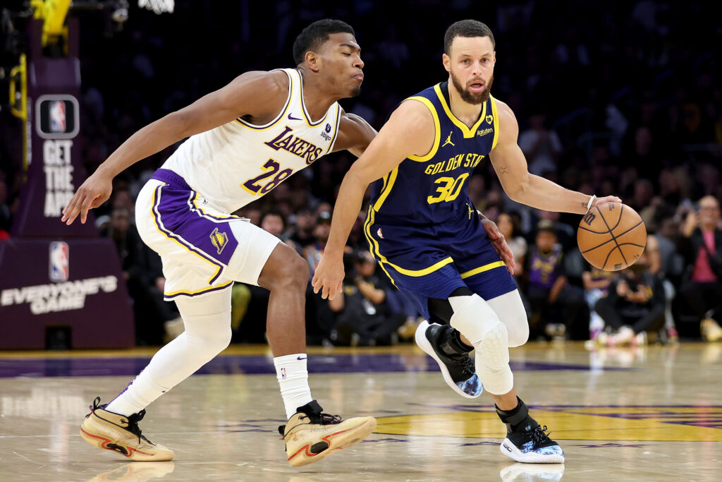 Golden State Warriors vs. Los Angeles Lakers game overview