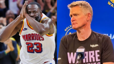 Steve Kerr Sounds Off On Draymond Green's "Decent Impersonation" Of 'Night Night' After The Dunk